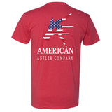 Patriotic Antler Tee