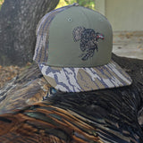 Roosted Gobbler Bottomland Olive Snapback Hat