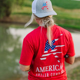 America Antler Snapback Hat