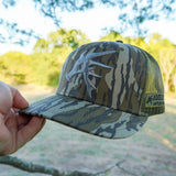 Mossy Oak Bottomland American Antler Symbol Snapback