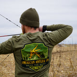 Wear The Hunt Badge Long Sleeve Tee