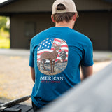 Old Glory Buck Tee