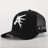 Black Antler Symbol Snapback Hat