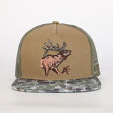 Elk Bugle Snapback Hat