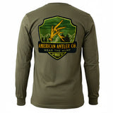 Wear The Hunt Badge Long Sleeve Tee