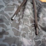 Black Marsh Duck Camo Athletic Short