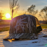 Mossy Oak Bottomland American Antler Symbol Snapback
