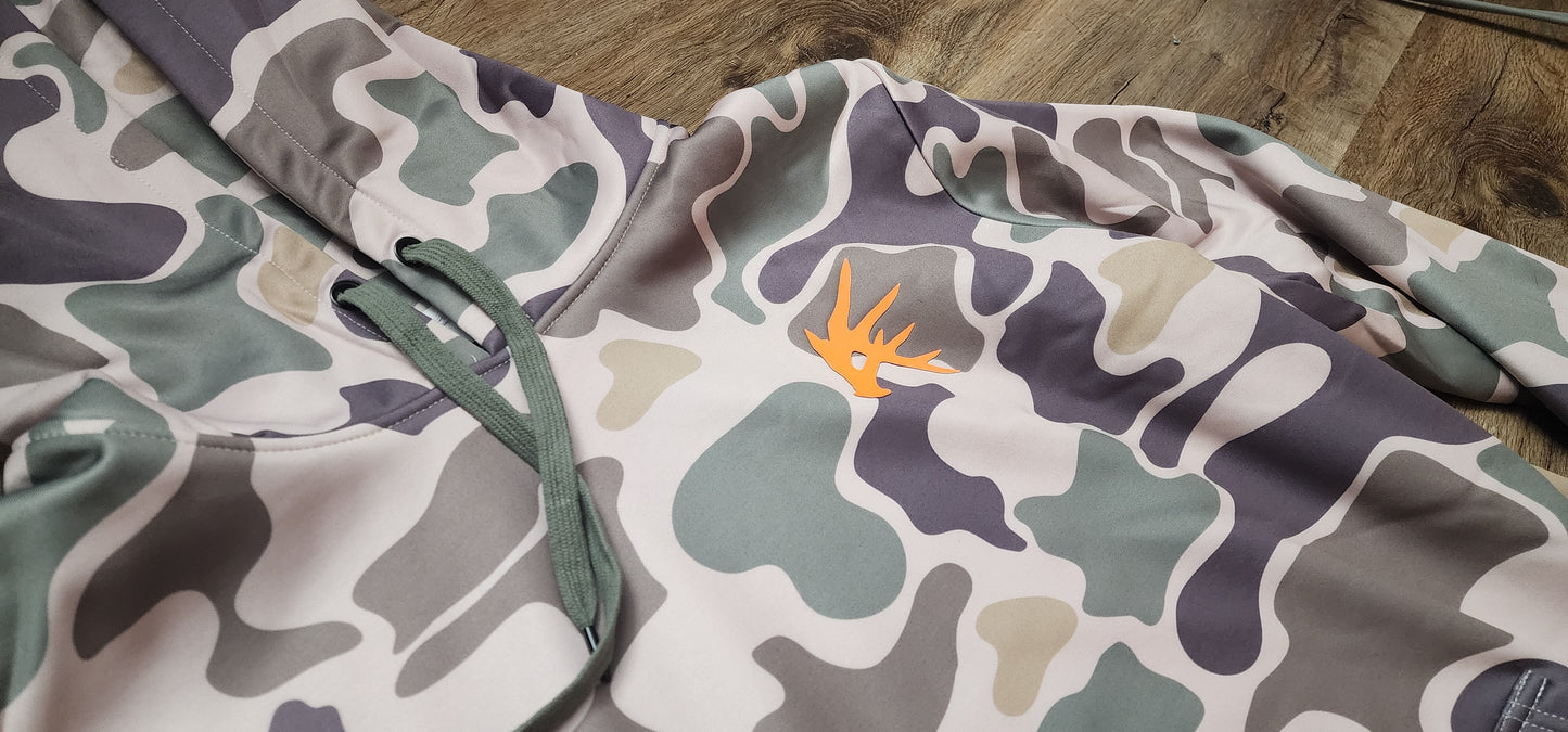 Duck Camo Performance Fleece Hoodie