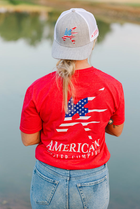 Patriotic Antler Tee