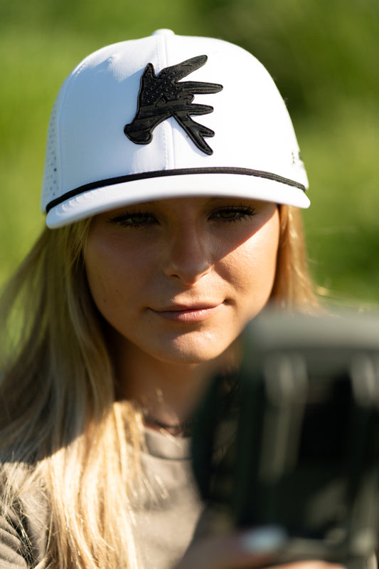 Whiteout Stars and Bars performance snapback