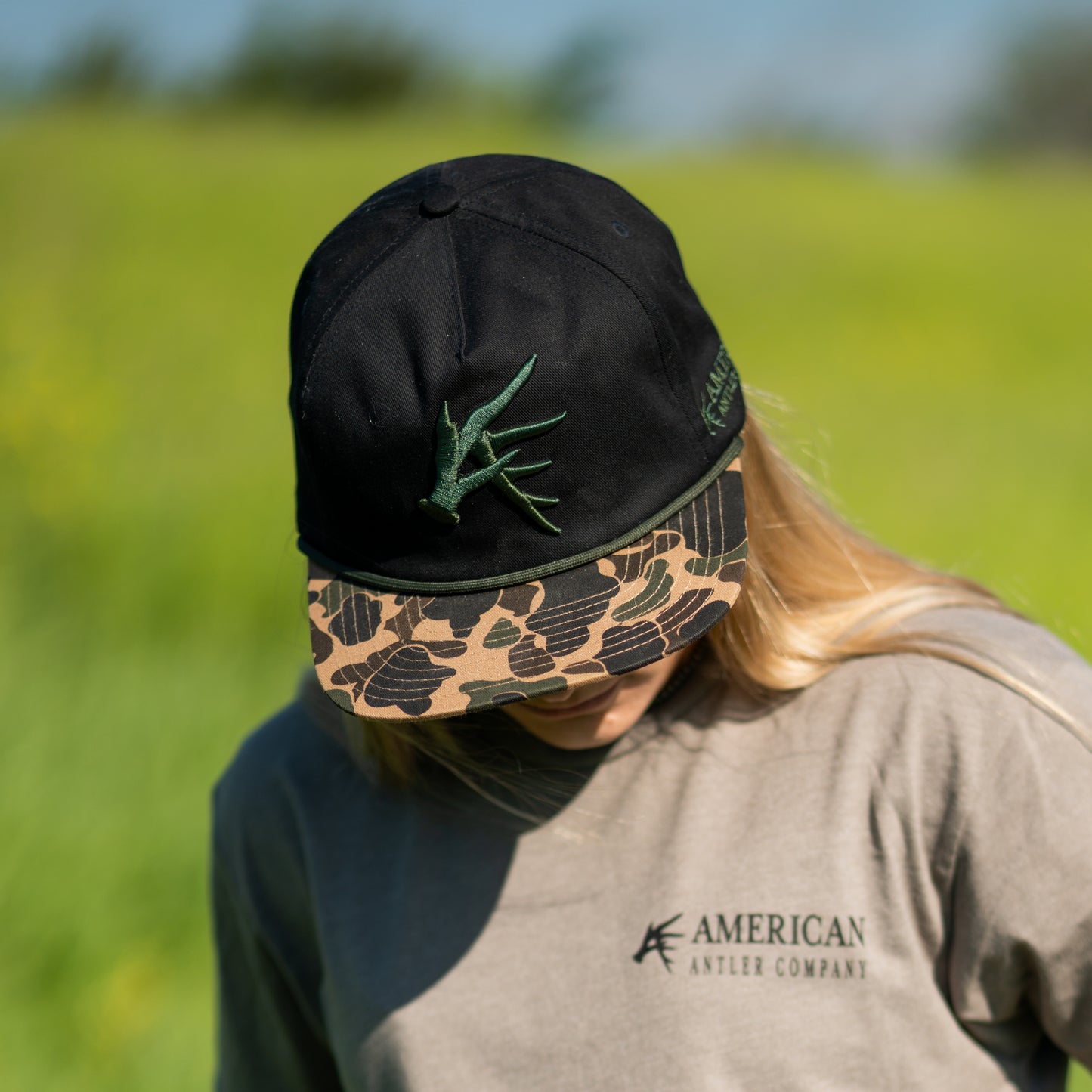 Antler Logo Rope Hat