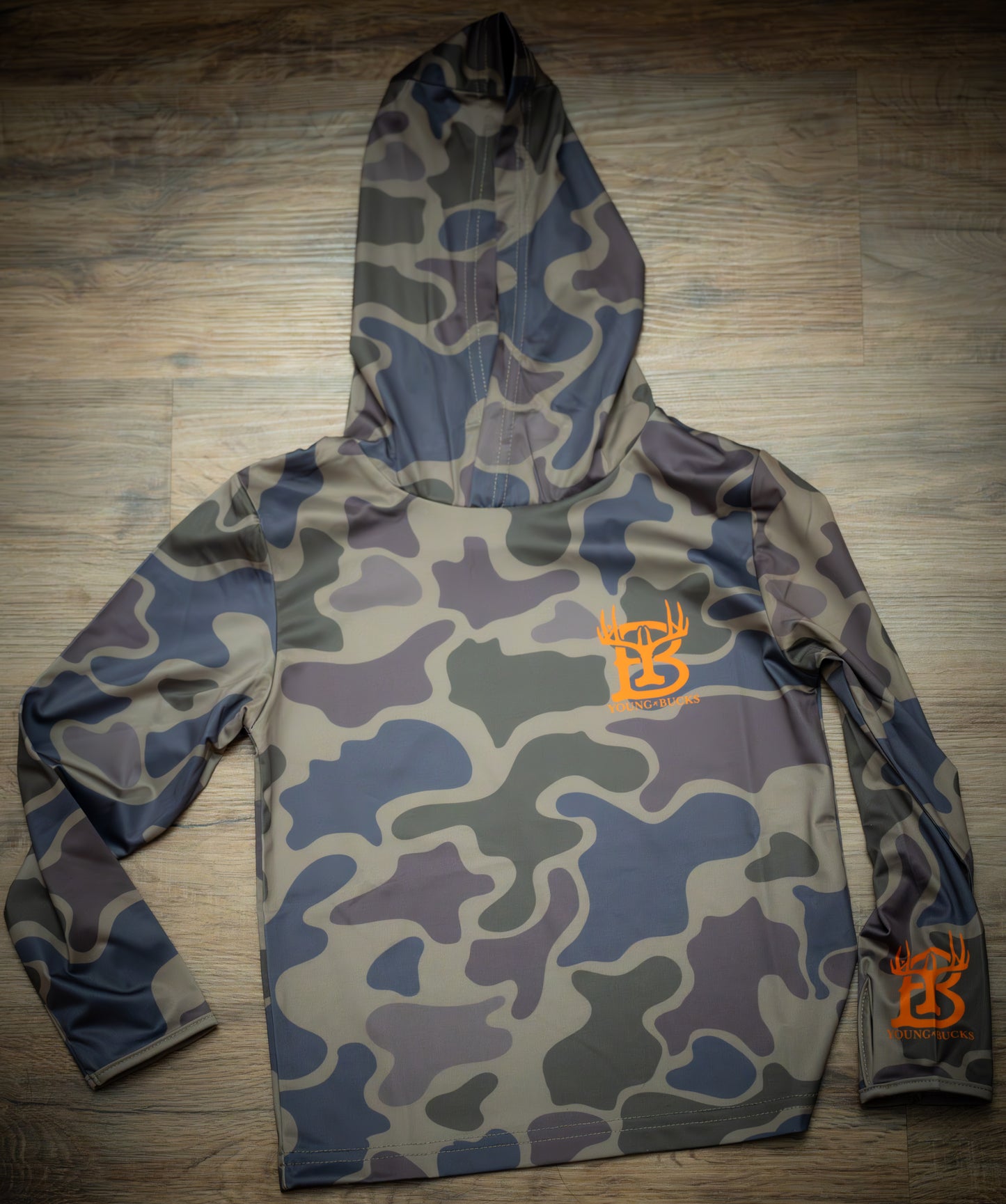 Young Bucks Duck Camo Lightweight performance hoodie