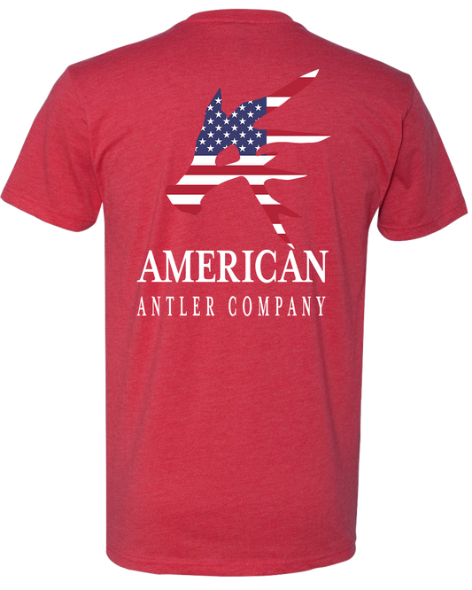 Patriotic Antler Tee